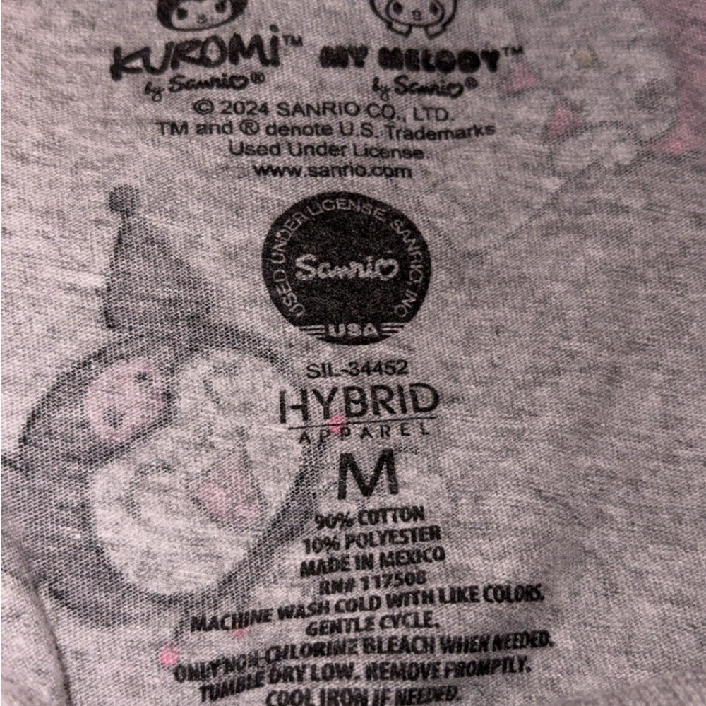 My Melody/Kuromi Tee Size MEDIUM